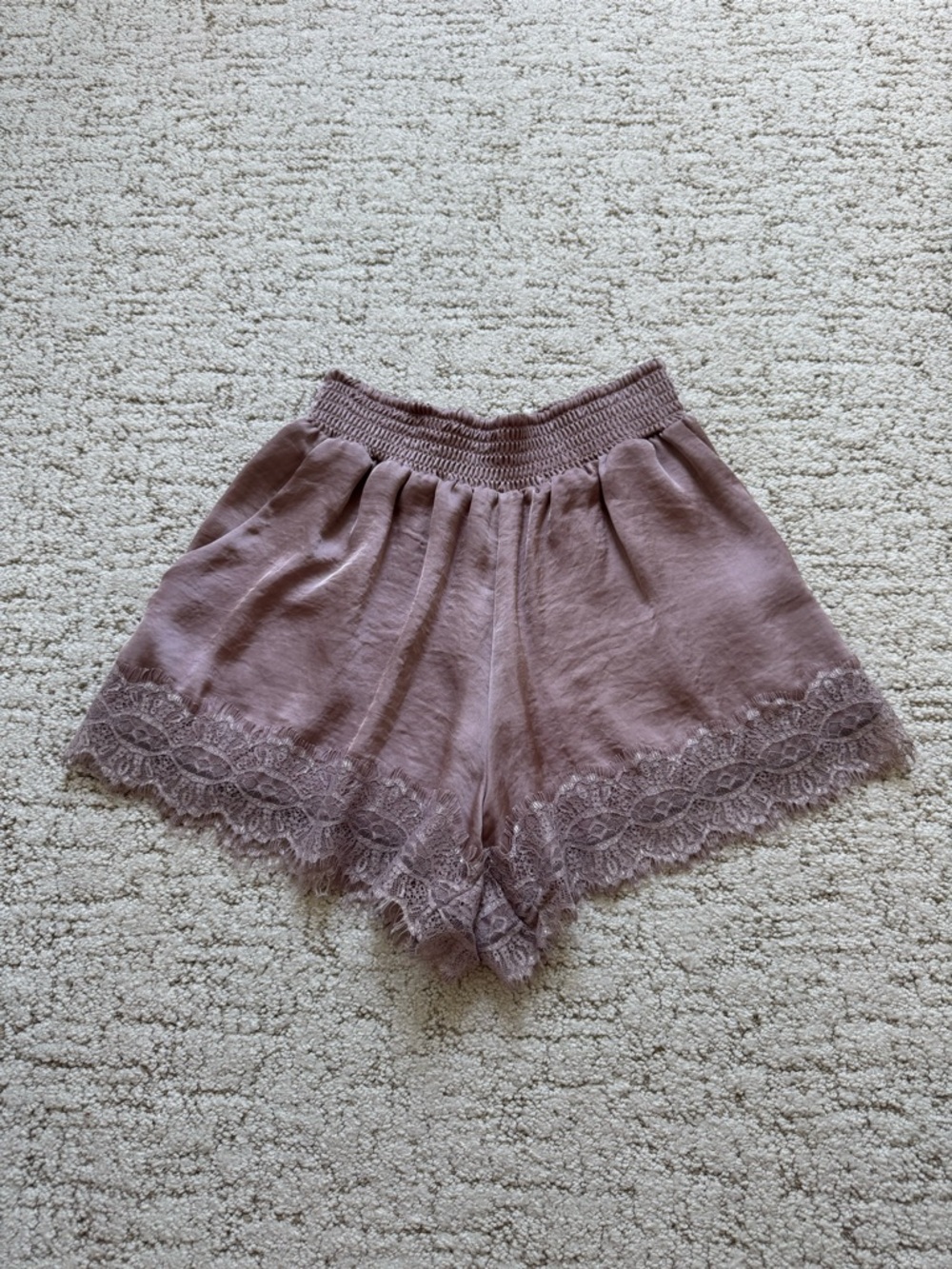 *3 for $9* Satin Lace Shorts